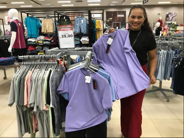 Jaqueline, setor de moda Paraíba(Imagem:FlorianoNews)