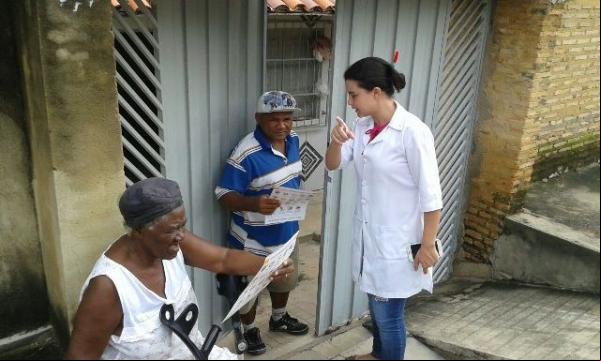 Escola Francisquinha Silva e UBS Paulo Martins realizam ações educativas de combate ao Aedes Aegypti(Imagem:Divulgação)