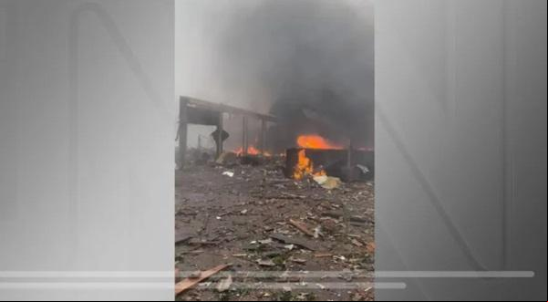 Avião cai em Gramado(Imagem:Reprodução)