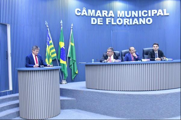Vereadores prometem se mobilizar para pedir efetividade do Luz para Todos em Floriano.(Imagem:CMF)