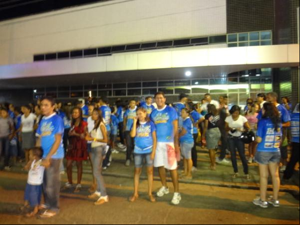 Igreja do Evangelho Quadrangular realizou 7ª Marcha para Jesus.(Imagem:FlorianoNews)