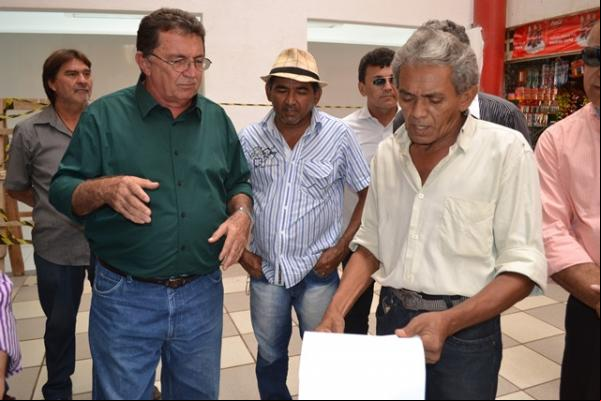 Permissionários ainda apresentaram o contrato firmado com a empresa Sinart.(Imagem:Divulgação)