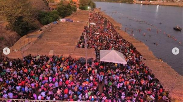 Prainha Fest 2023: Celebração de sucesso e energia positiva em Barão de Grajaú.(Imagem:Reprodução/Instagram)