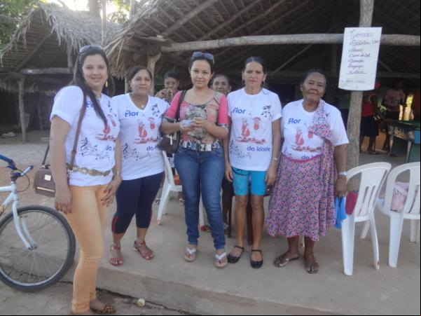 Equipe volante da zona rural promoveu eio com idosos de Barão de Grajaú(Imagem:FlorianoNews)