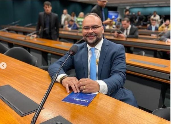 Joab Curvina, presidente da Câmara Municipal de Floriano(Imagem:Reprodução/Instagram)
