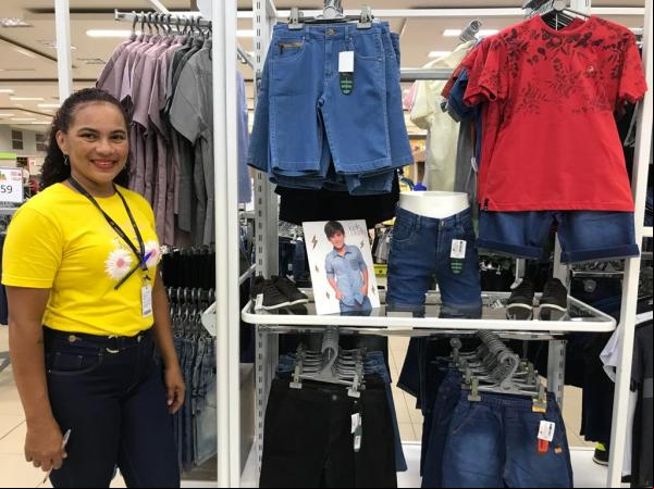 Jaqueline, setor de moda Paraíba(Imagem:FlorianoNews)