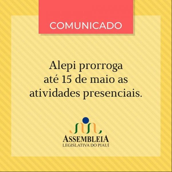 Alepi prorroga(Imagem:Reprodu??o)