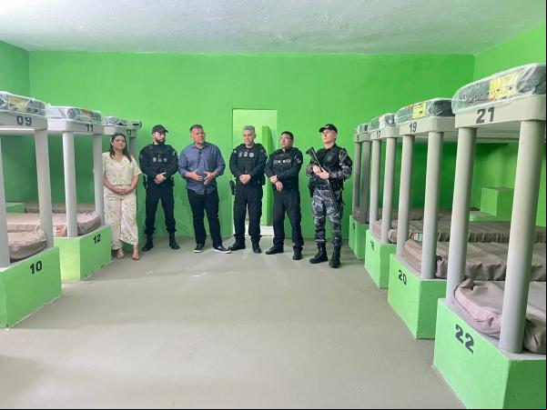 Mais dois pavilhões, ?B? e ?D?, totalmente reformados criando mais 69 novas vagas, em mais uma etapa da obra.(Imagem:Divulgação)