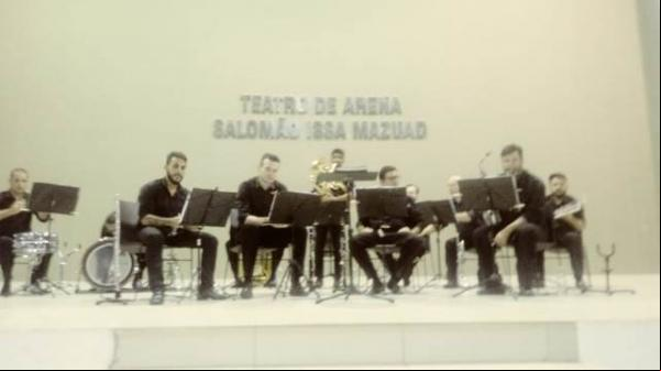 Sociedade Musical União Josefense se apresenta em Floriano através do Sonora Brasil.(Imagem:FlorianoNews)