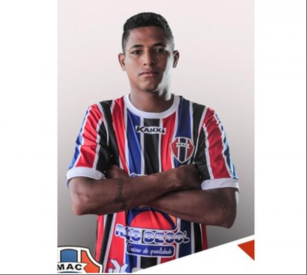 Rodrigo Correia, volante do Flamengo-PI.(Imagem:Divulgação/MAC)