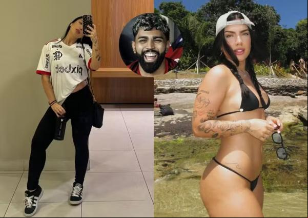 Gabigol comentou em live da cantora Duda Kropf.(Imagem: Reprodução/Instagram)