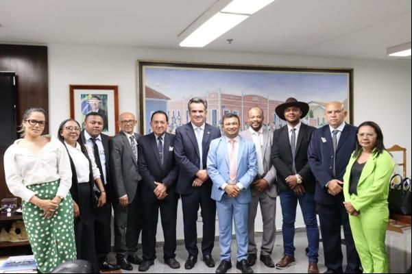 Ciro Nogueira estende agenda até o anoitecer e atende todos os prefeitos em Brasília(Imagem:Ascom)