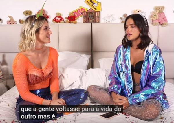 Bruna sobre namoro com Neymar: