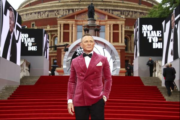Daniel Craig no lançamento do filme
