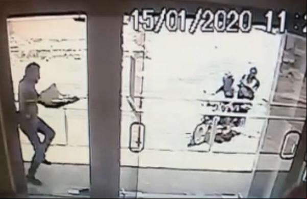 Mulher é baleada durante tentativa de assalto em agência bancária em Cristino Castro(Imagem:Reprodução)