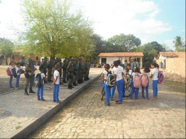 Operação Bairro Seguro vai ao bairro Taboca, em Floriano.(Imagem:FlorianoNews)