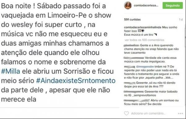 Wesley Safadão (Imagem:Instagram / Reprodução)