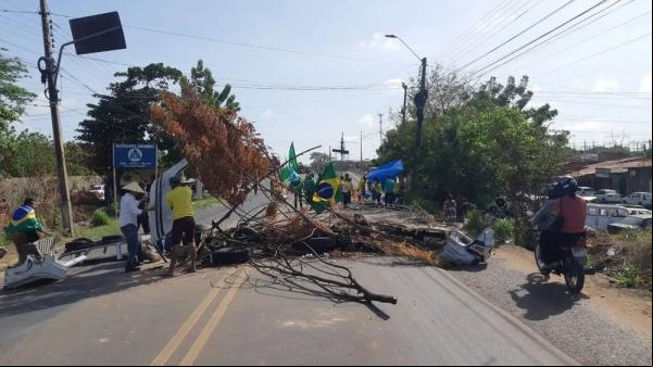 Piauí pode ficar sem gás de cozinha com fechamento de rodovias, alerta Sindicato dos Transportes de Carga.(Imagem:Lucas Marreiros/g1)