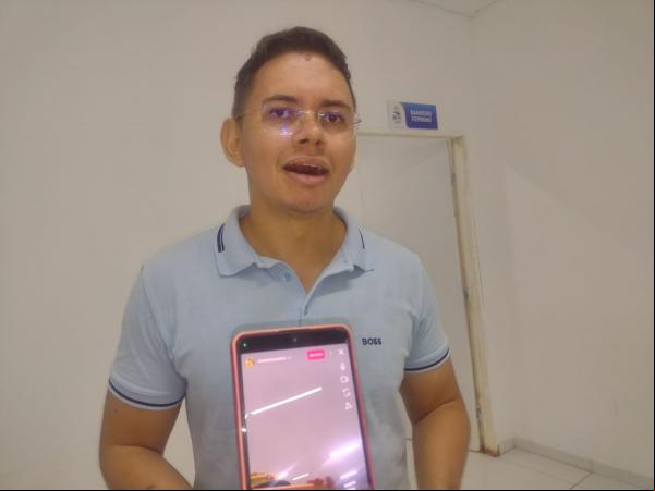 Crislânio Sousa, secretário da Juventude de Barão de Grajaú.(Imagem:FlorianoNews)