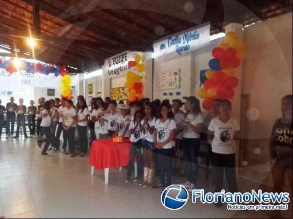 Escola Mega de Floriano realiza 1ª Gincana Literária.(Imagem:FlorianoNews)