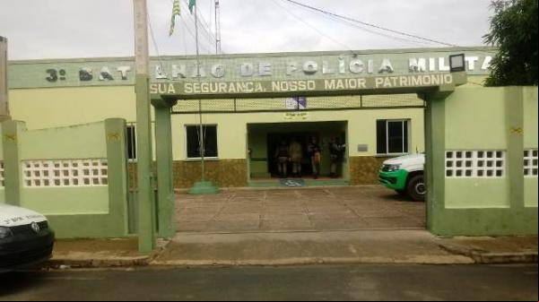Batalhão da PM de Floriano(Imagem:FlorianoNews)