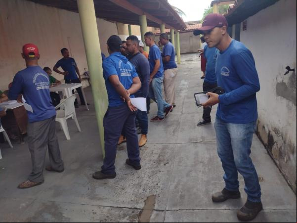 Prefeitura de Floriano promove ação de saúde no Sindicato dos Arrumadores.(Imagem:FlorianoNews)
