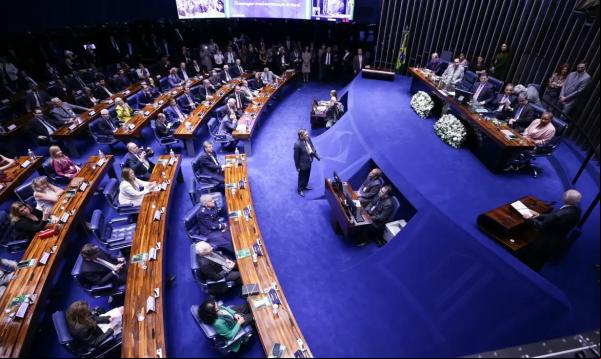 Sessão solene em homenagem a redemocratização. ( Ex-presidente José Sarney participou da homenagem).(Imagem:Lula Marques/Agência Brasil)