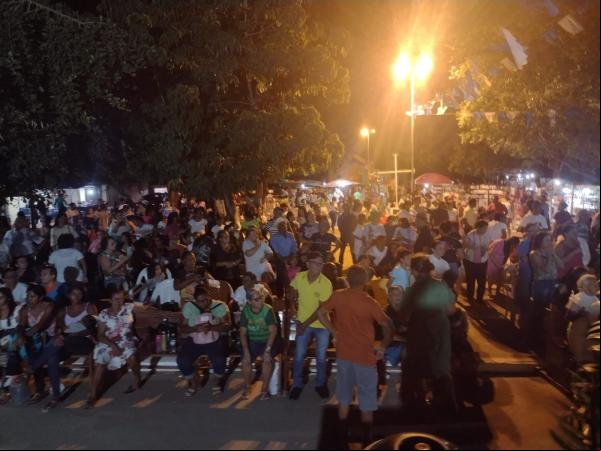 Procissão de encerramento dos festejos de Nossa Senhora da Guia reúne fiéis em Floriano.(Imagem:FlorianoNews)