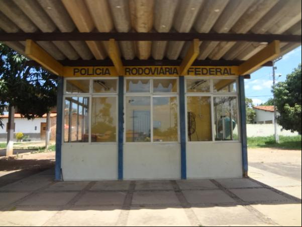 Desativado o posto da PRF de Barão de Grajaú.(Imagem:FlorianoNews)