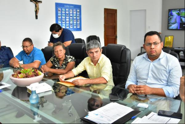Vereadores: Erisvaldo Borges, Daguia de dona Bela, Edvaldo Araújo e Dessim Almeida.(Imagem:CMF)