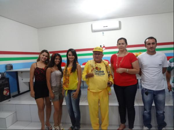 Candidatas ao título de Rainha Caipira de Barão de Grajaú participaram de reunião.(Imagem:FlorianoNews)