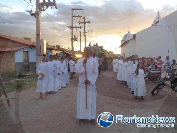 Católicos encerram festejos em louvor a Santo Antônio na cidade de Barão de Grajaú.(Imagem:FlorianoNews)