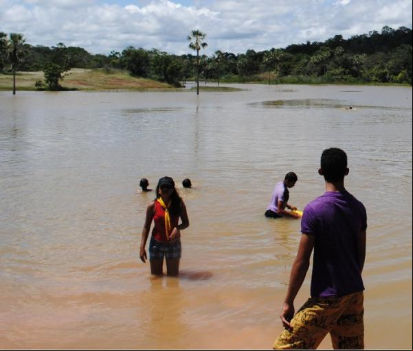 Curtição na Jornada de Aventura dos jovens de Floriano.(Imagem:Mérito Juvenil )