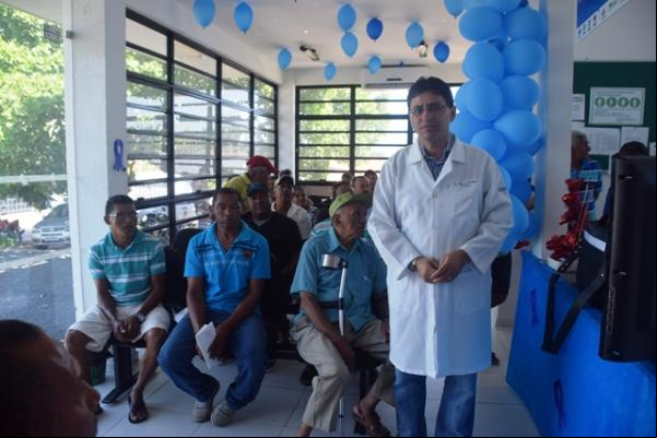 Novembro Azul é encerrado com consultas urológicas.(Imagem:Waldemir Miranda)