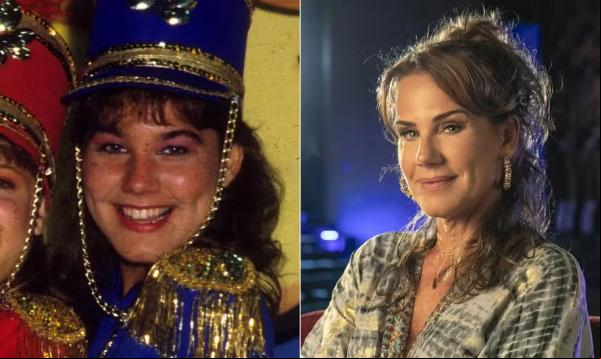 Andrea Veiga, a primeira Paquita, hoje é atriz e apresentadora.(Imagem: Acervo Agência O Globo / Manoella Mello/TV Globo)