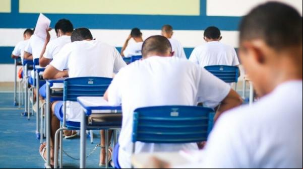 Reeducandos do sistema prisional piauiense têm o à educação básica, além de cursos profissionalizantes.(Imagem:Divulgação)