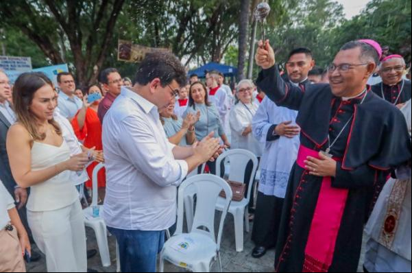 Dom Edivalter deixa a arquidiocese de Floriano após ter sido nomeado pelo papa Francisco para comandar a Diocese de Parnaíba.(Imagem:Divulgação)
