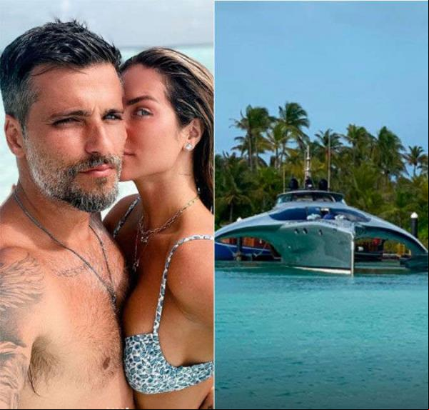 Giovanna Ewbank e Bruno Gagliasso fizeram muito mistério sobre o destino escolhido para arem as férias. Mas após tanto suspense, no último sábado, dia 4, o casal surpreendeu ao(Imagem:Reprodução)