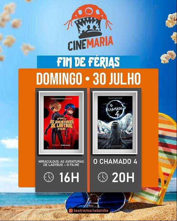 Teatro Maria Bonita em Floriano apresenta programação imperdível para o fim de semana.(Imagem:Divulgação)