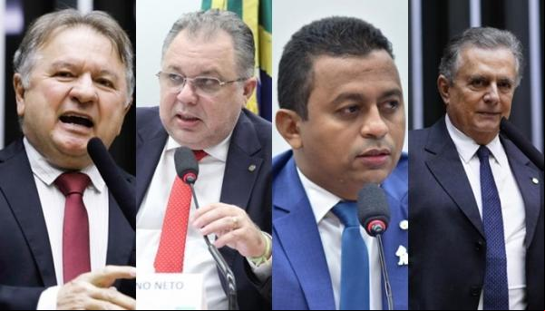 Dentre os 10 deputados federais do Piauí, apenas quatro am o texto até o momento.(Imagem:Mario Agra/ Vinicius Loures/ Zeca Ribeiro/ Pablo V)