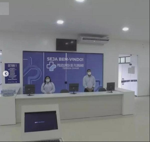 Inaugurada a Policlínica de Floriano(Imagem: Reprodução/Instagram)