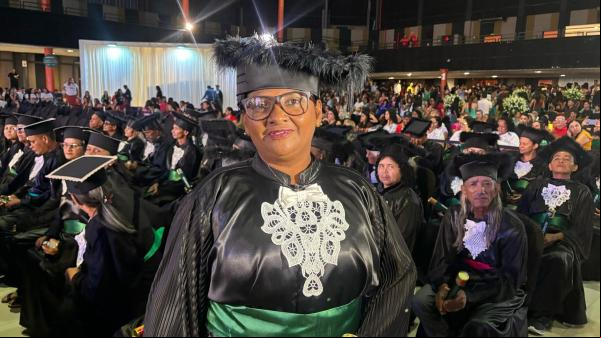 Cleoslene Alves, formanda(Imagem:Divulgação)