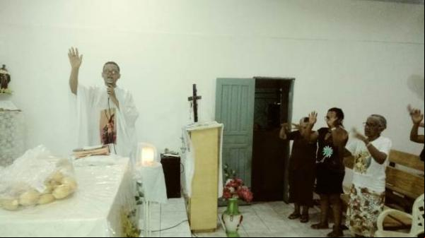 Bênção dos pães de Santo Antônio atrai fiéis em Barão de Grajaú.(Imagem:FlorianoNews)