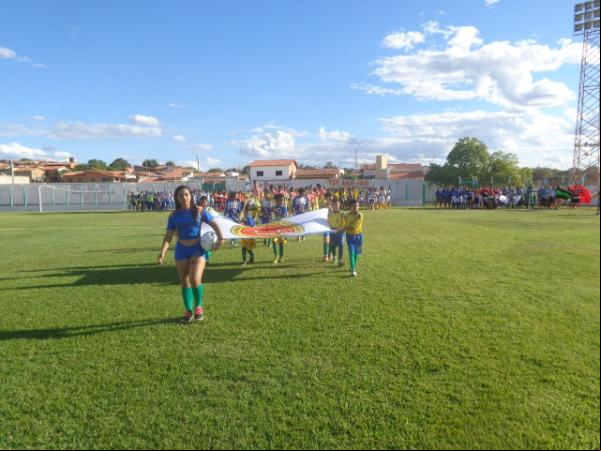 Abertura do Campeonato Florianense de Futebol Amador.(Imagem:FlorianoNews)