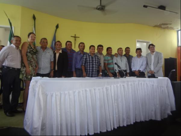 Prefeito de Barão de Grajaú, Gleydson Resende, anunciou nomes do novo secretariado.(Imagem:FlorianoNews)