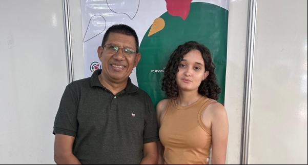 Raylla Sampaio, estudante do Ceti José Narciso Rocha Filho.(Imagem:Divulgação)