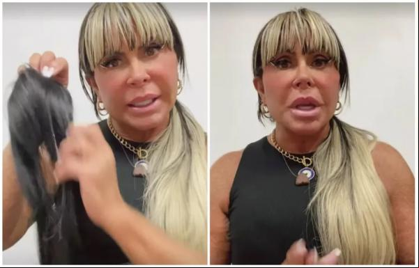Gretchen rebate críticas ao novo visual.(Imagem:Reprodução/ Instagram)