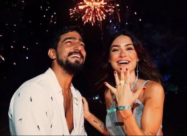 Renato Góes e Thaila Ayala(Imagem:Reprodução)