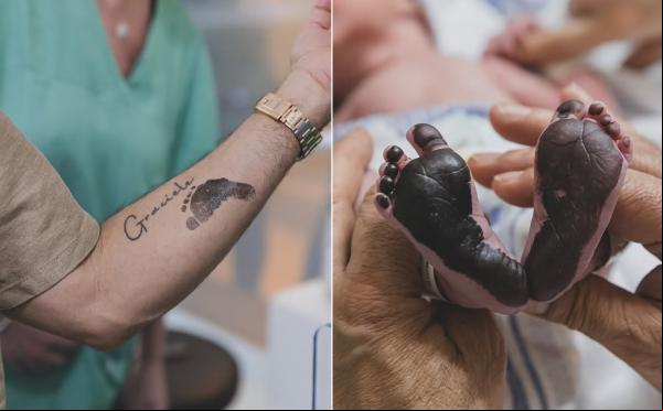 Graciele Lacerda dá à luz Clara.(Imagem:Reprodução/Instagram/Hanna Rocha)