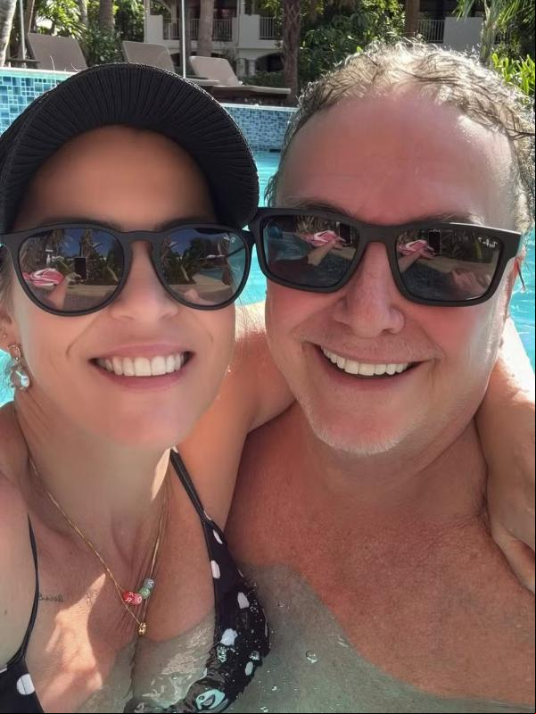 Fábio Jr. e Fernanda Pascucci em Curaçao.(Imagem:Reprodução/Instagram)